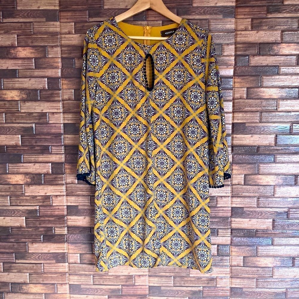 4SI3NNA longsleeve MIDI dress